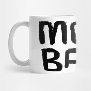 Typography For Bass Player, Techno DJ, More Bass Mug